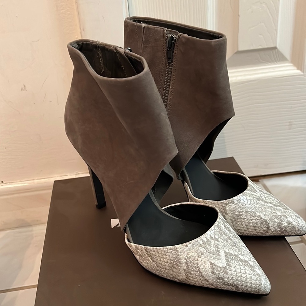 Close toed heels